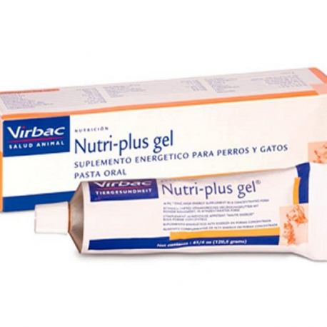 Nutriplus Gel, de Virbac. Complemento y suplemento nutricional para perros y garos