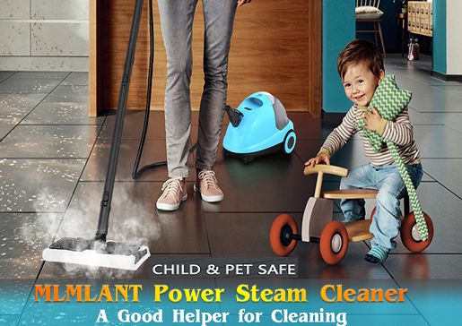 La limpieza a vapor es más segura para niños y mascotas, sin necesidad de usar productos químicos