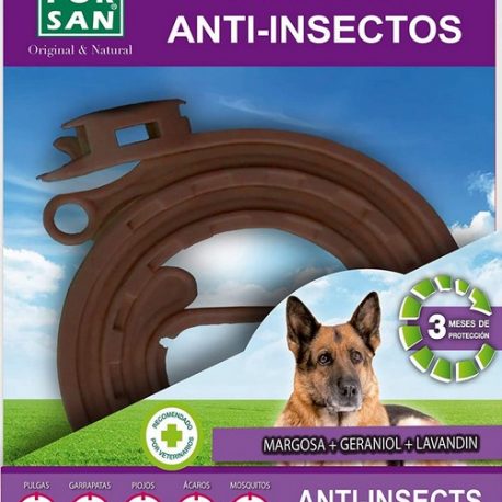Collar para perros, eficaz para repeler pulgas, garrapatas, piojos, ácaros y mosquitos
